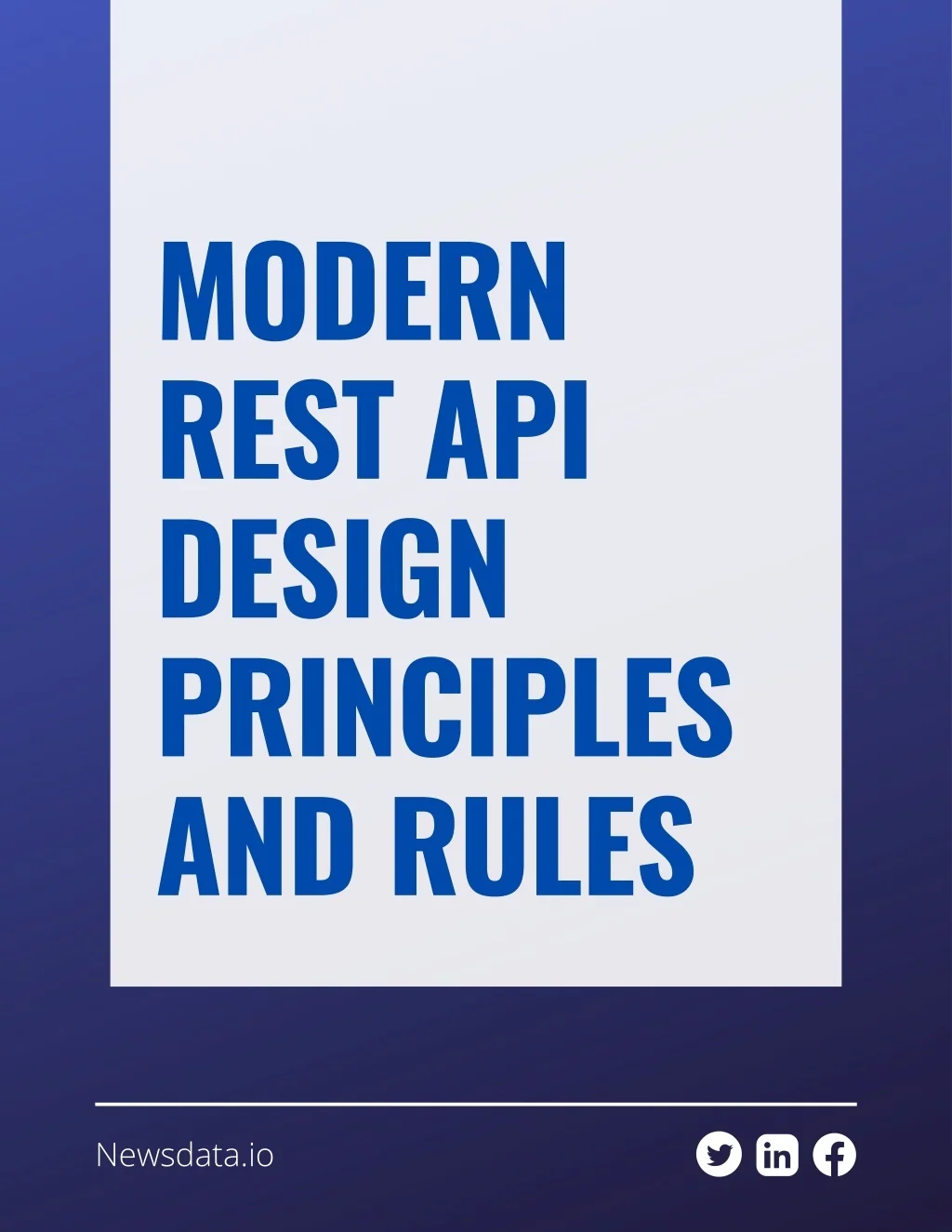 PPT - Modern REST API design principles and rules PowerPoint ...