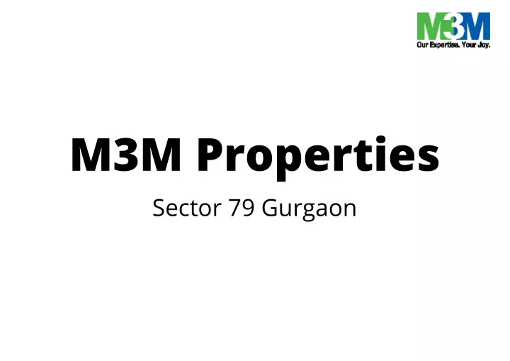 m3m properties sector 79 gurgaon