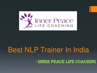 Best NLP Trainer In India