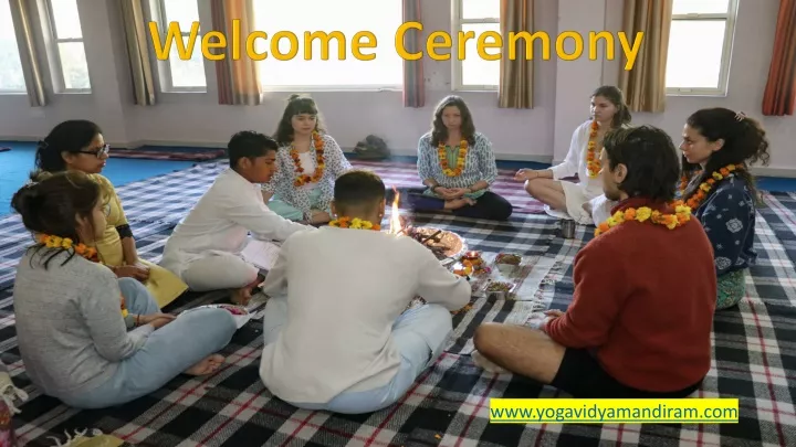 welcome ceremony