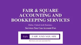 fair square accounting and bookkeeping services