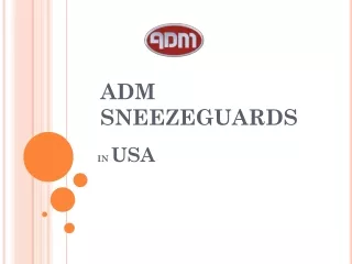 adm sneezeguards