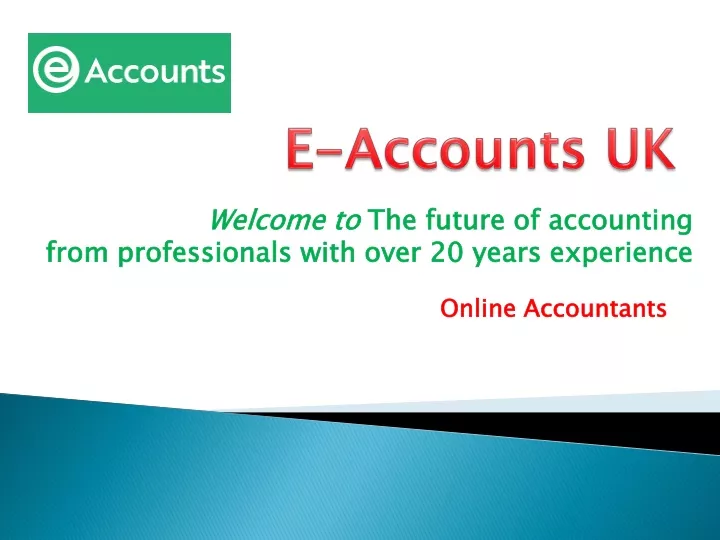 welcome to the future of accounting from professionals with over 20 years experience