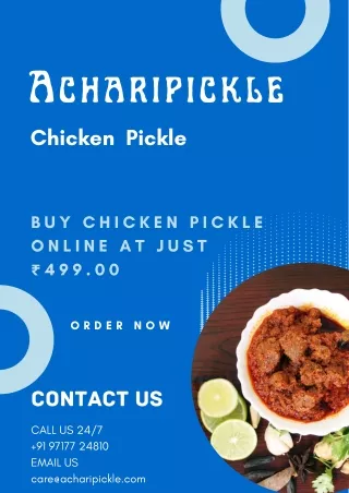 Chicken Pickle Online