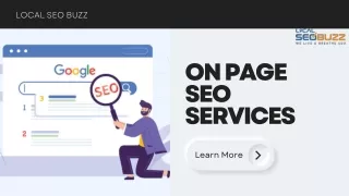 On Page seo services