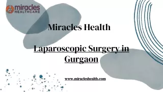 Laparoscopic Surgery in Gurgaon