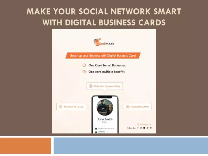 make your social network smart with digital