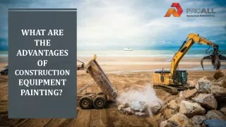 What are the Advantages of Construction Equipment Painting