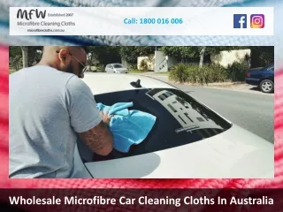 Wholesale Microfibre Car Cleaning Cloths In Australia