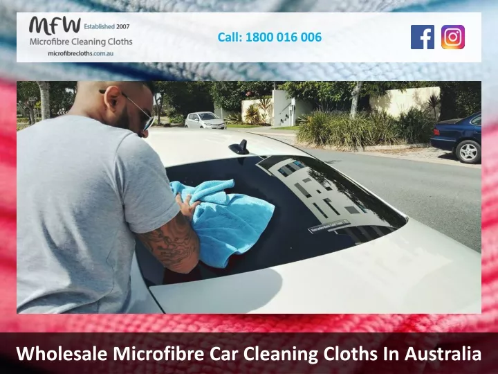 wholesale microfibre car cleaning cloths in australia