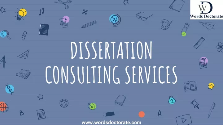 dissertation consulting services