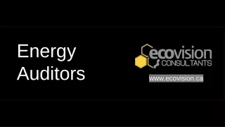 Energy Auditors - ecovision.ca