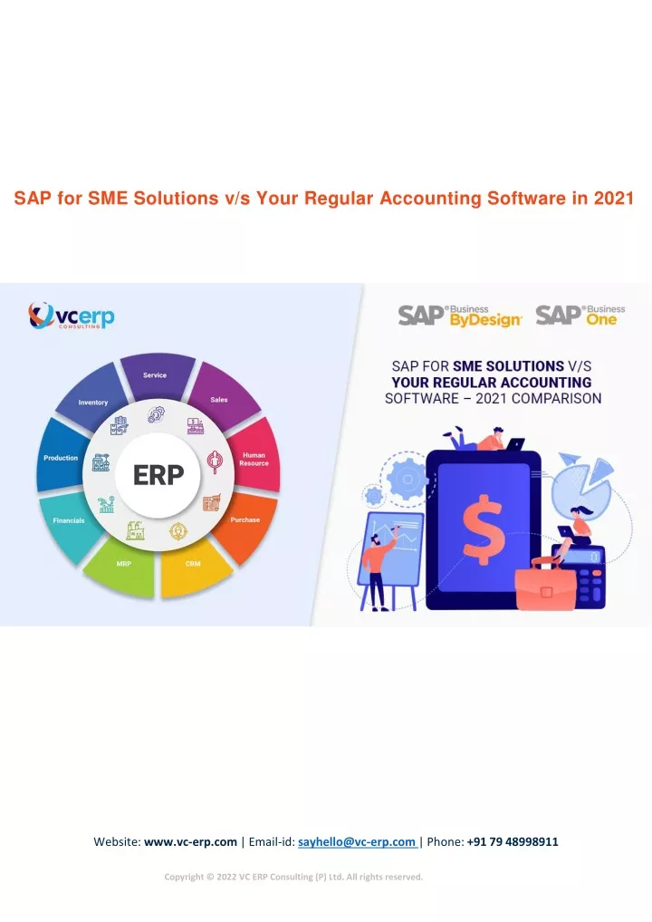 sap for sme solutions v s your regular accounting