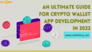 Cryptocurrency Wallet Development Company - Sellbitbuy