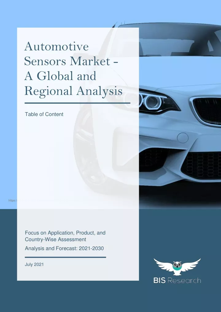 automotive sensors market a global and regional