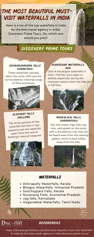 The Most Beautiful Must-Visit Waterfalls In India