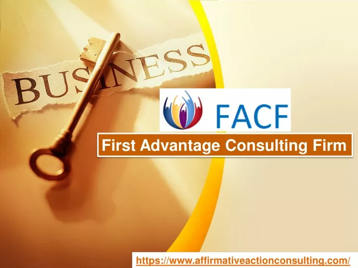 first advantage consulting firm
