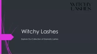 Buy Dramatic Lashes Online – WitchyLashes