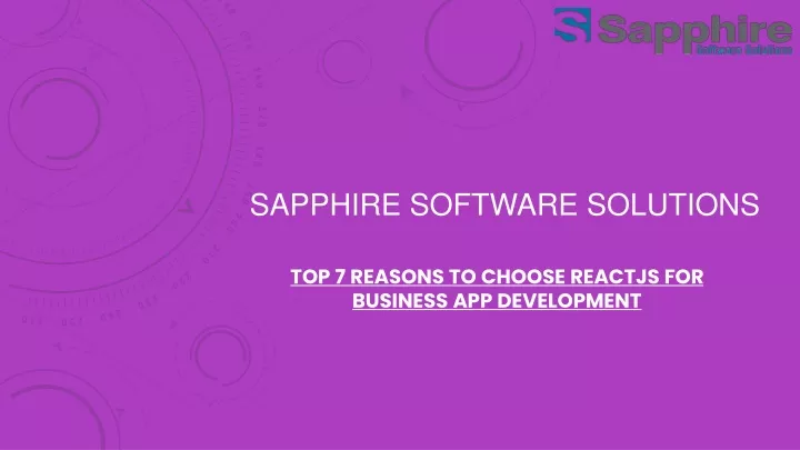 sapphire software solutions