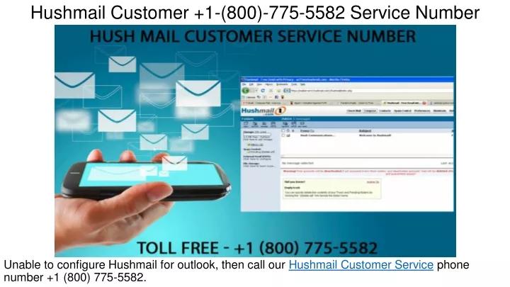 hushmail customer 1 800 775 5582 service number