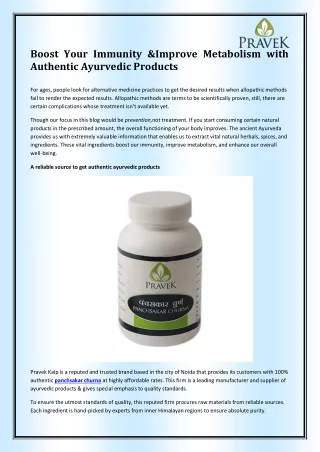 boost your immunity improve metabolism with