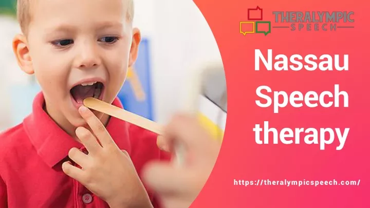 nassau speech therapy