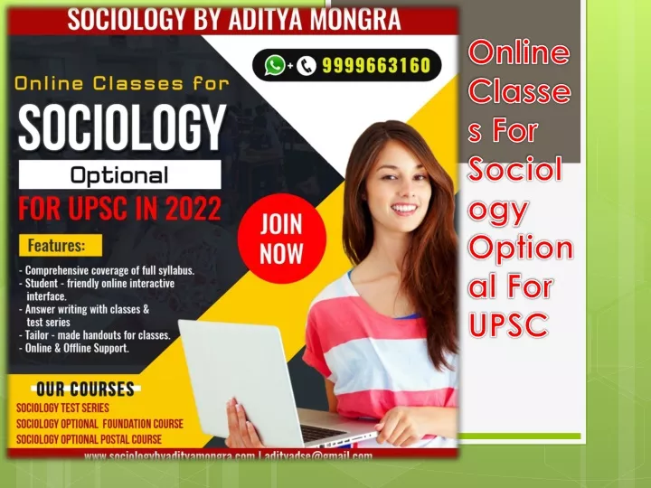 online classes for sociology optional for upsc