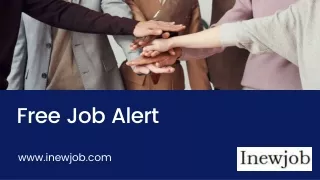 Get Free Job Alert Notifications at Inewjob.com