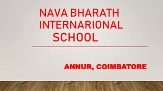 nava bharath internarional school