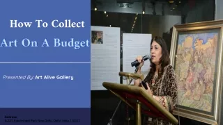 How To Collect Art On A Budget