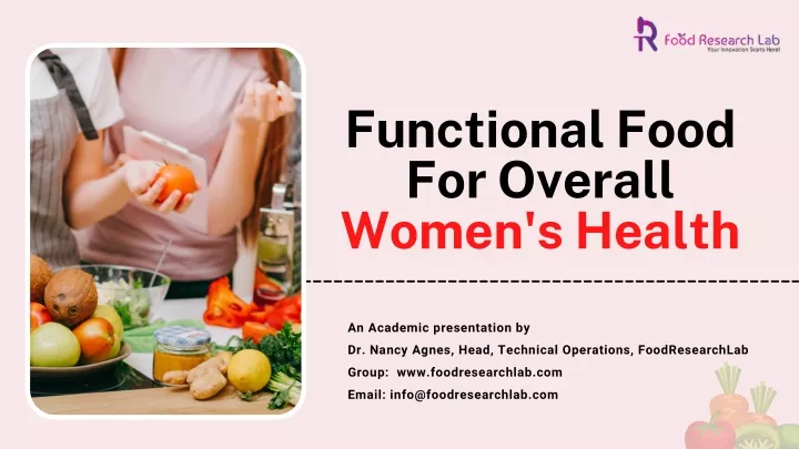 functional food for overall women s health