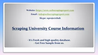 website https www webscrapingexpert com email