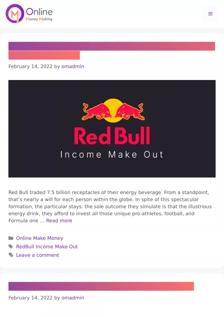 redbull income make out trends you definitely
