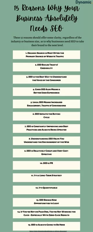 15 reasons why your business absolutely needs seo