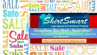 Buy Branded Tees of All Styles from Shirtsmart-Apparel