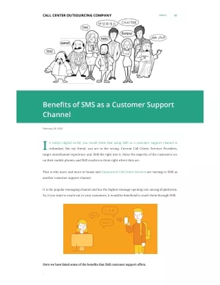 Benefits of SMS as a Customer Support Channel