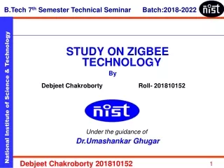 study on zigbee technology