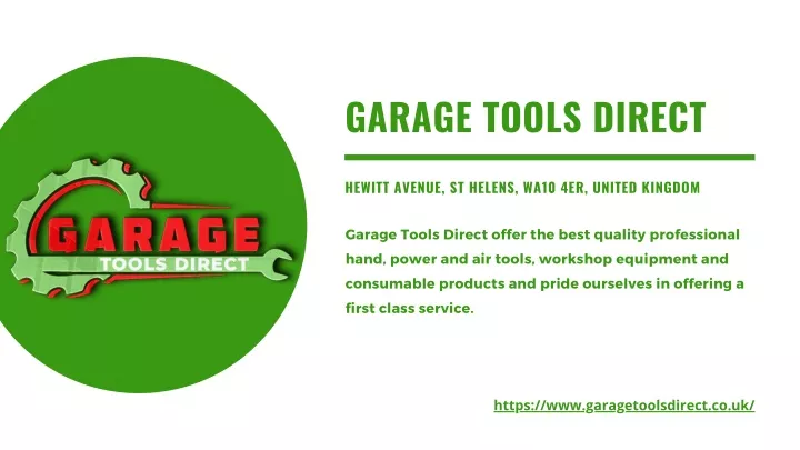 garage tools direct