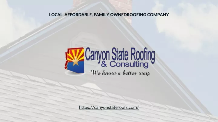 local affordable family ownedroofing company