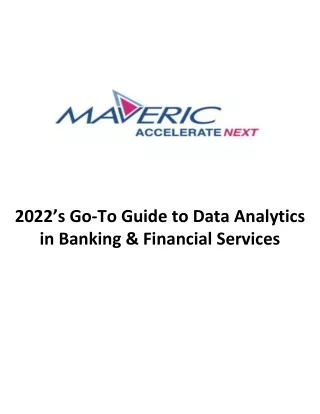 2022 s go to guide to data analytics in banking