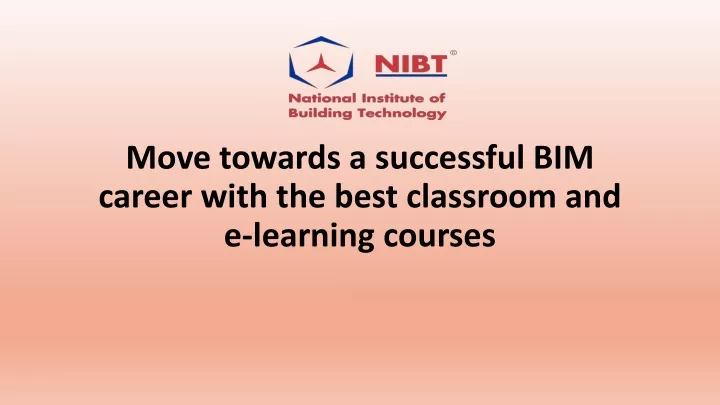 move towards a successful bim career with