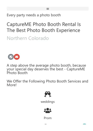 Photo Booth Rentall Fort Collins
