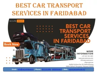 Transport Services in Faridabad