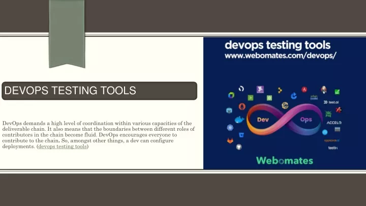 devops testing tools