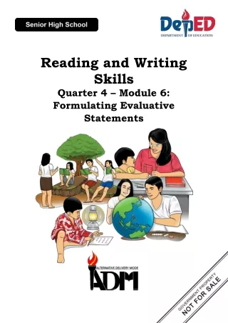 reading and writing skills quarter 4 module
