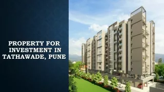 property for investment in tathawade pune