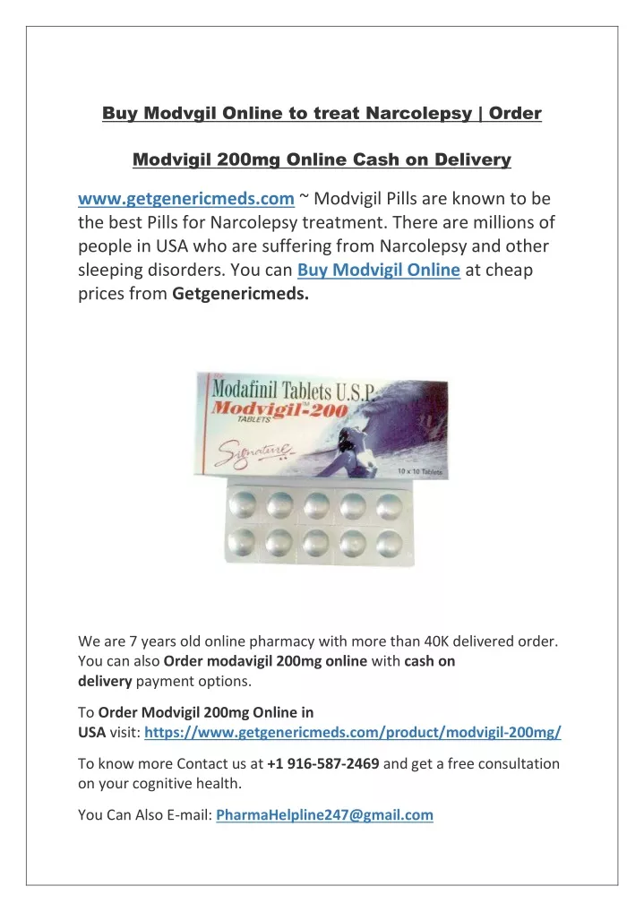 buy modvgil online to treat narcolepsy order