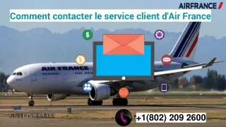 Comment contacter le service client d'Air France