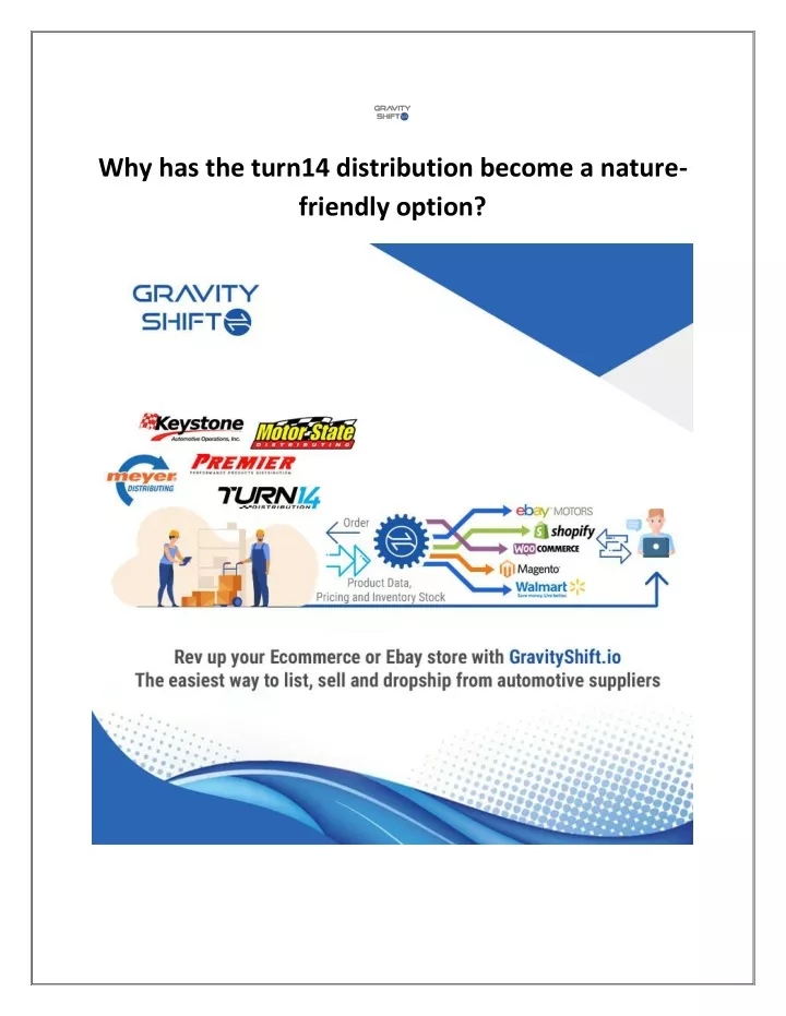 why has the turn14 distribution become a nature