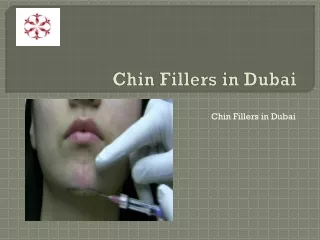chin fillers in Dubai